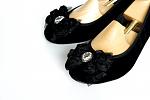 glamour glitz   black rose with diamante new 1 1