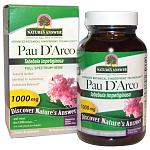    Nature's Answer, Pau D'Arco, 1000 mg, 90 Veggie Caps 
 240 