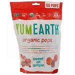     50 . Yummy Earth, Organic Pops, Assorted Flavors, 50+ Pops, 12.3 oz (349 g) 
 240 