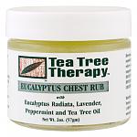   -    Tea Tree Therapy, Eucalyptus Chest Rub, 2 oz (57 g) 
 295 